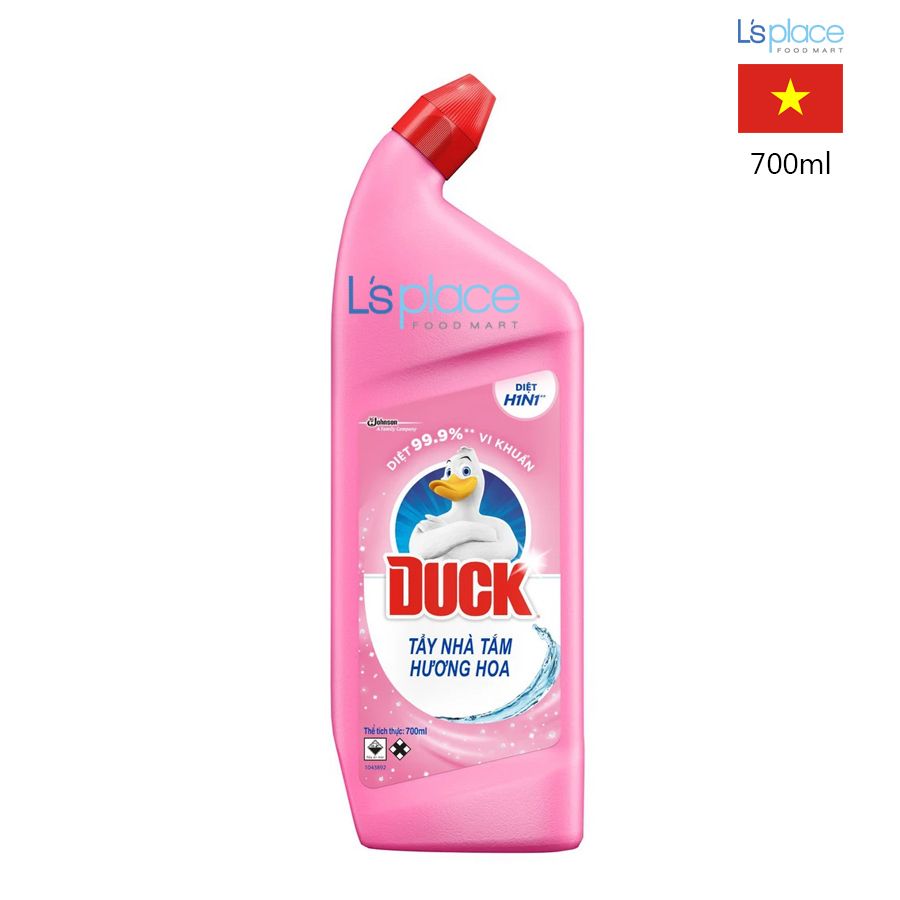 Duck Tẩy bồn cầu nhà tắm hương hoa