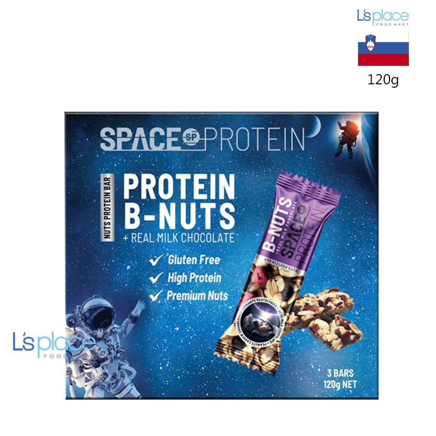 Space Protein Hộp thanh năng lượng hạt khô B-nuts