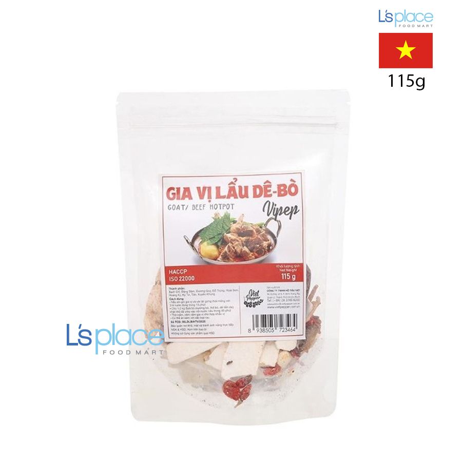 Vipep Gia vị lẩu dê - bò