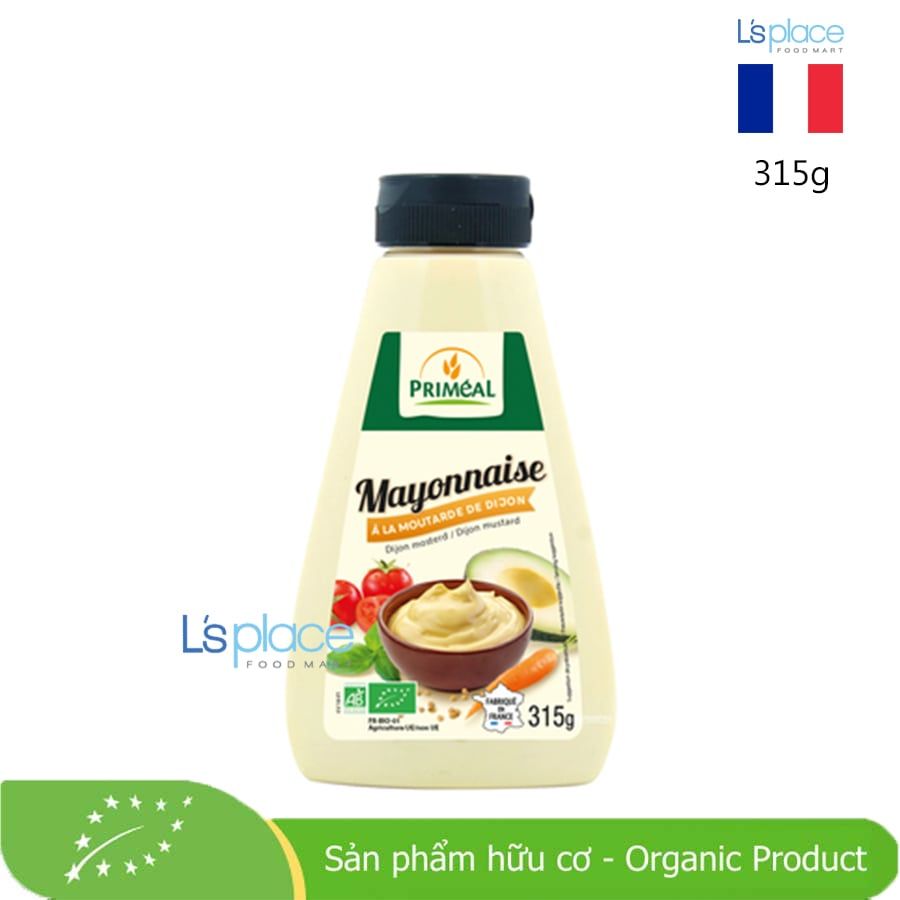Primeal Xốt Mayonnaise mù tạt hữu cơ