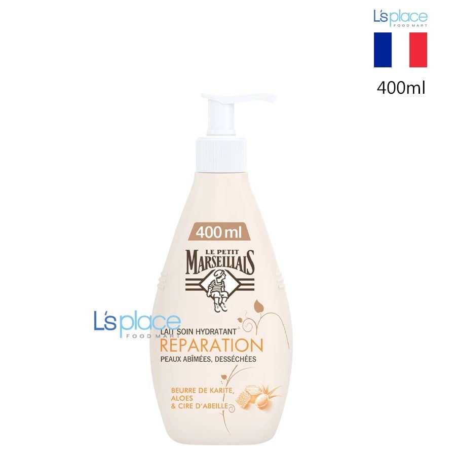 Le Petit Marseillais Sữa dưỡng thể Bơ Hạt Mỡ & Lô hội & sáp ong