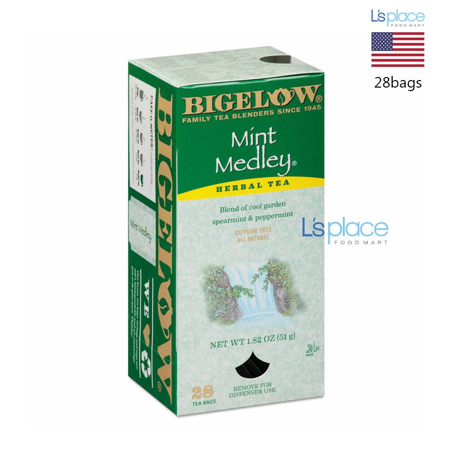 Bigelow Trà thảo mộc bạc hà Mint Medley