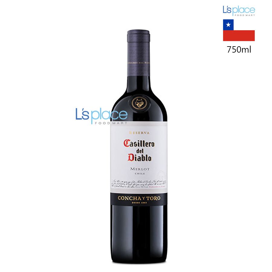 Concha y Toro Casillero del Diablo Vang đỏ Merlot