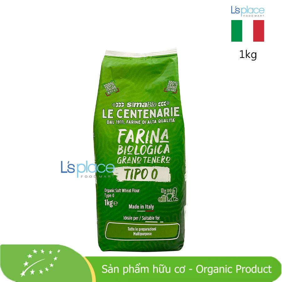 Le Centenarie Bột mì đa dụng TIPO 0 hữu cơ
