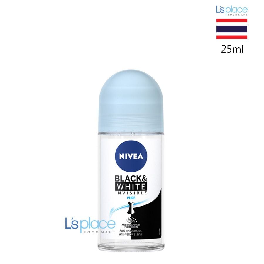 Nivea Lăn ngăn mùi nữ Black & white