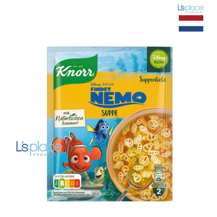 Knorr Súp mỳ nui hình cá Findet Nemo