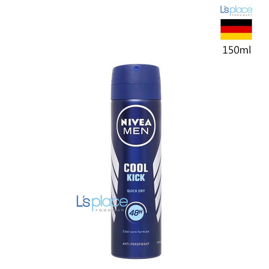 Nivea Men Xịt ngăn mùi Cool Kick Active