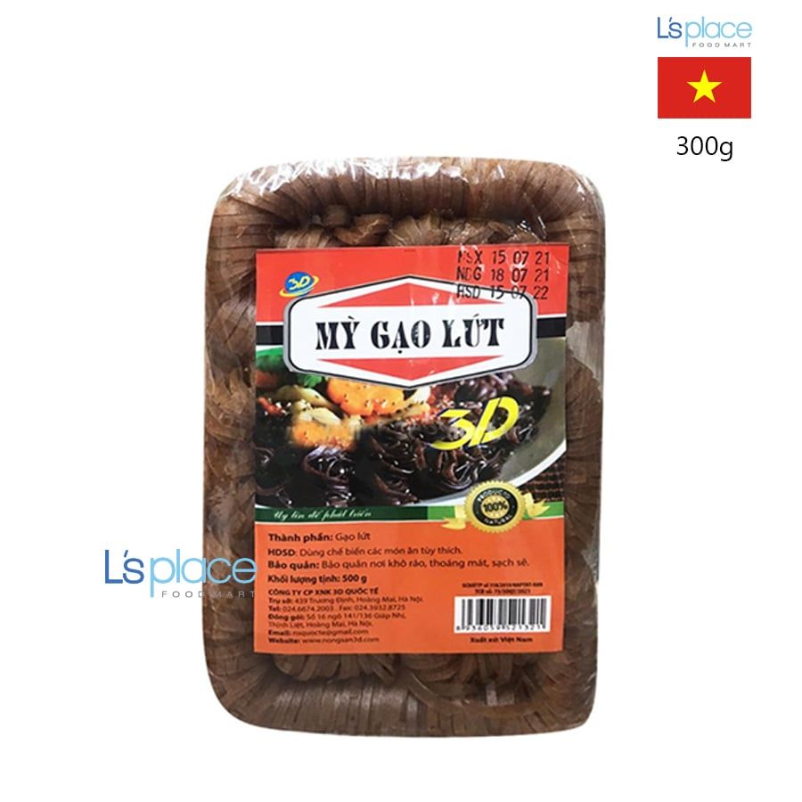 3D Mì gạo lứt
