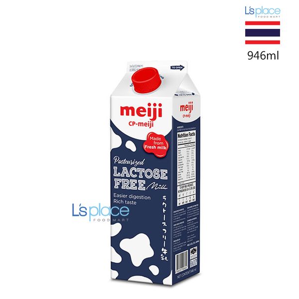 Sữa tươi thanh trùng Lactose free Meji – L's Place Foodmart