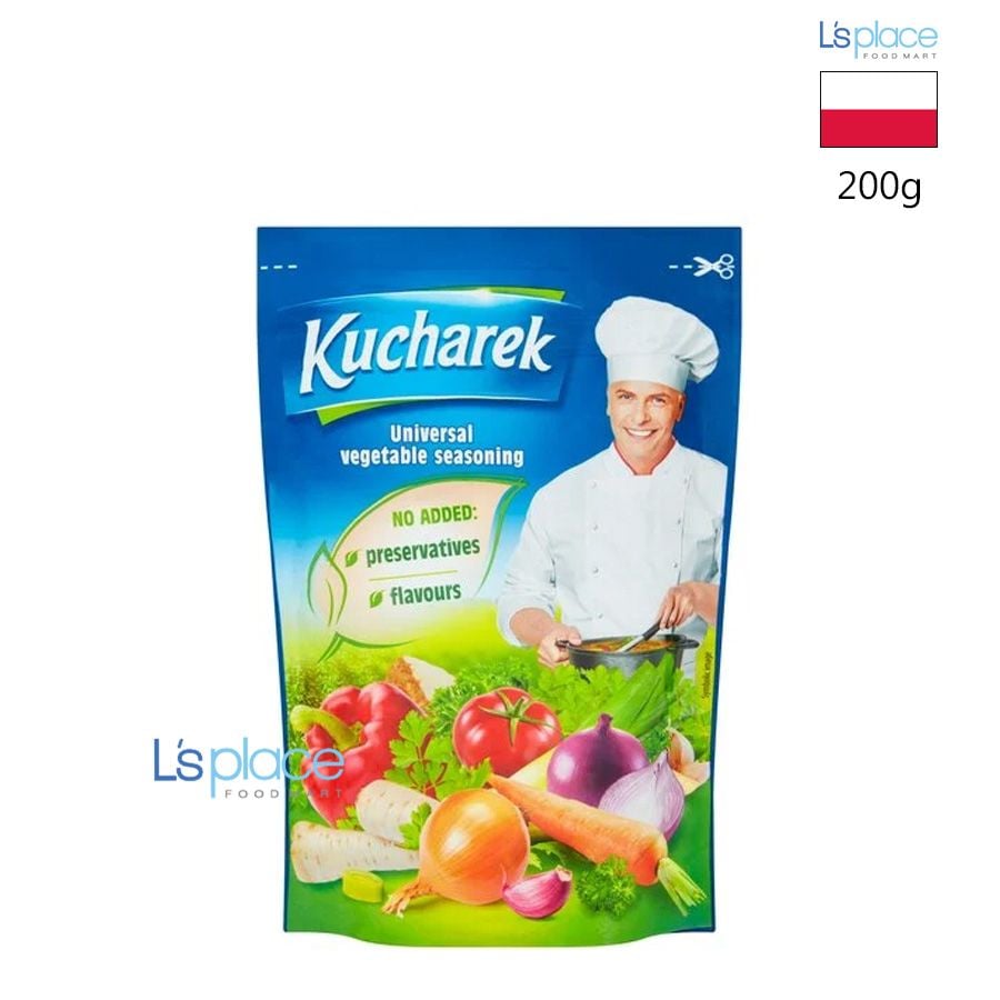 Kucharek Hạt nêm rau củ gói