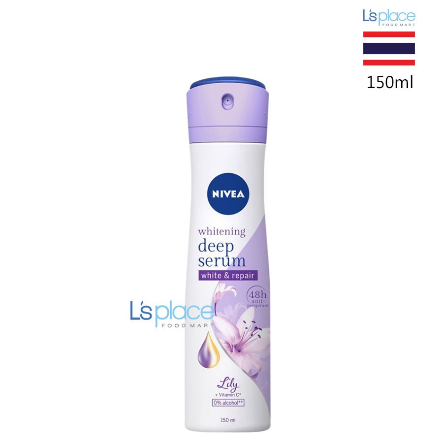 Nivea Xịt ngăn mùi nữ Lily Vitamin C