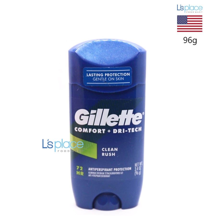 Gillette Sáp khử mùi nam Clean Rush