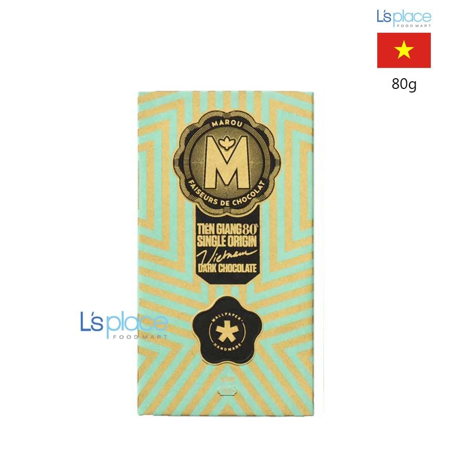 Marou Socola đen Tiền Giang 80%