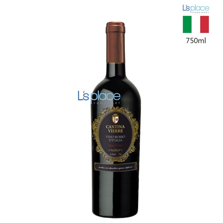 Cantina Vierre Vang đỏ Vino Rosso D'italia