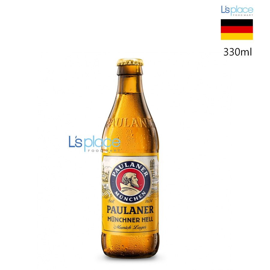 Paulaner Bia chai Munchner Hell