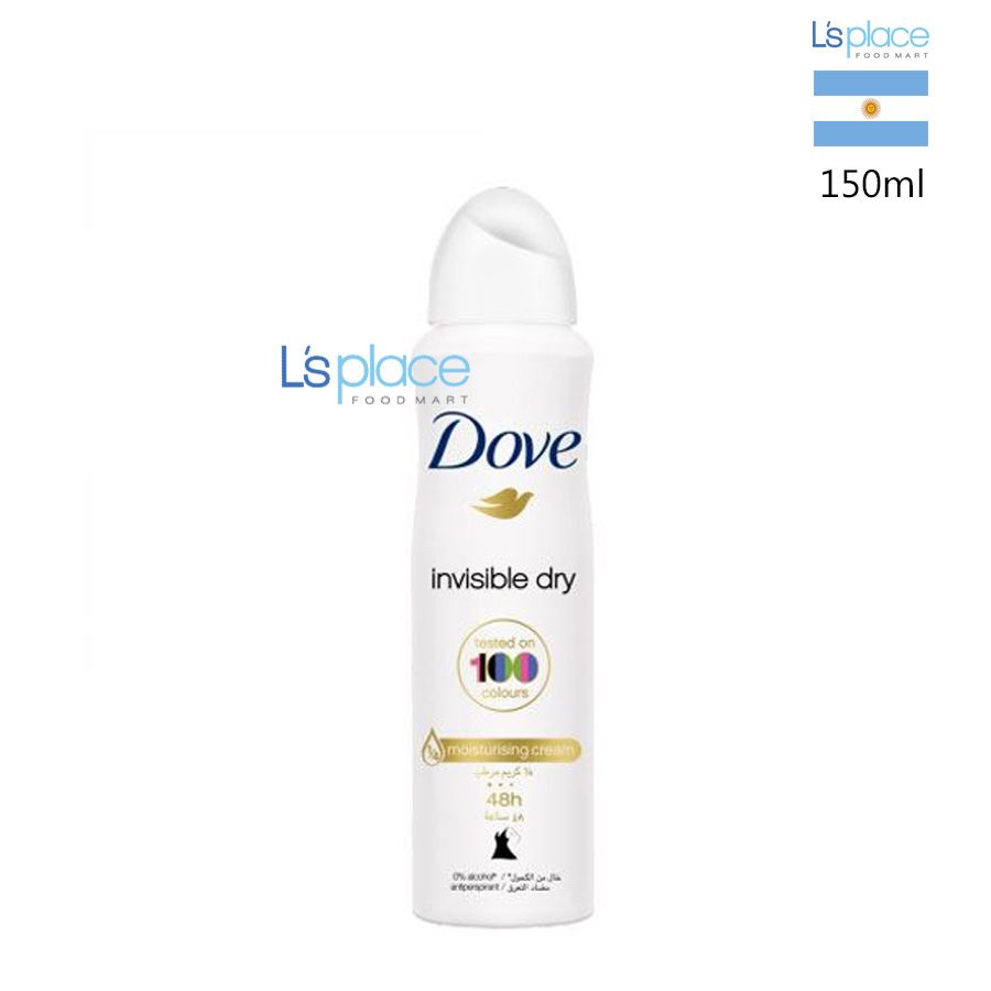 Dove Xịt mùi nữ Invisible Dry