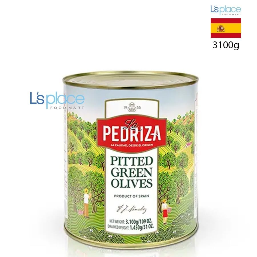 La Pedriza Oliu xanh tách hạt