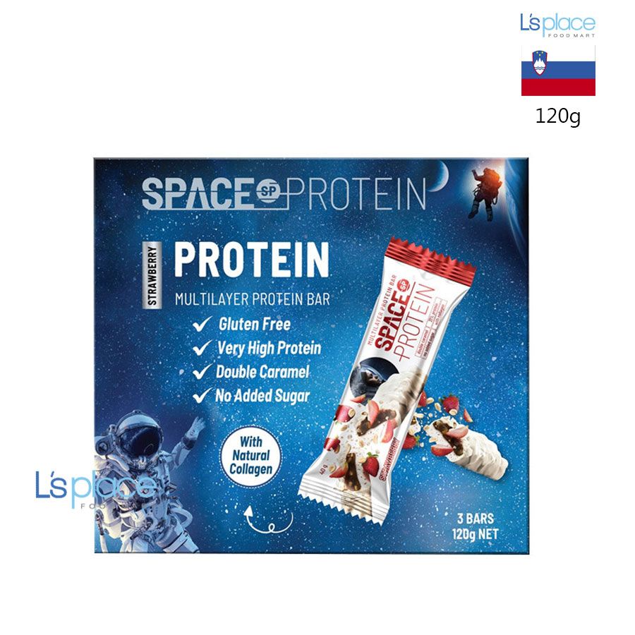 Space Protein Hộp thanh nhiều lớp vị dâu tây