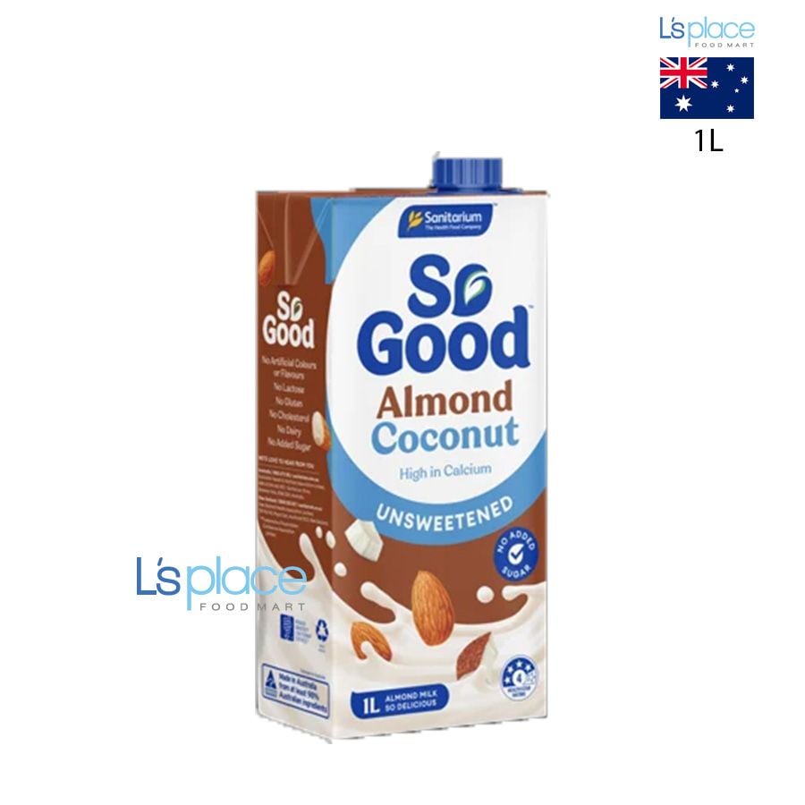 So Good Sữa dừa hạnh nhân không đường