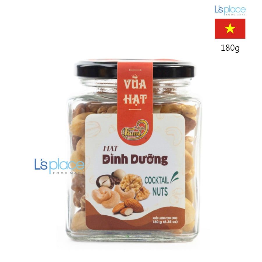 Faminuts Hạt dinh dưỡng hũ thủy tinh