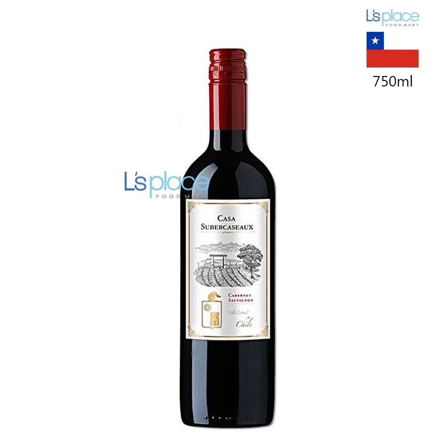 Casa Subercaseaux Vang đỏ Cabernet Sauvignon – Ls Place Foodmart