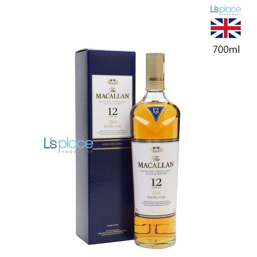 Macallan Rượu Whisky Double cask 12 năm