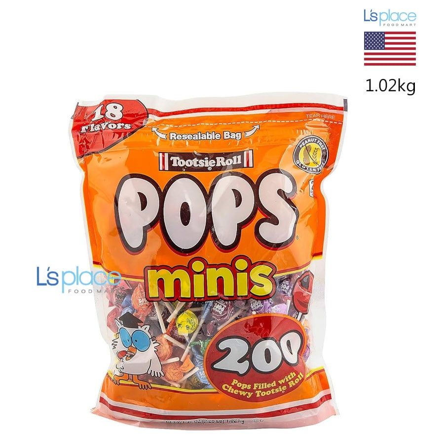 Tootsie Kẹo mút Pops Minis