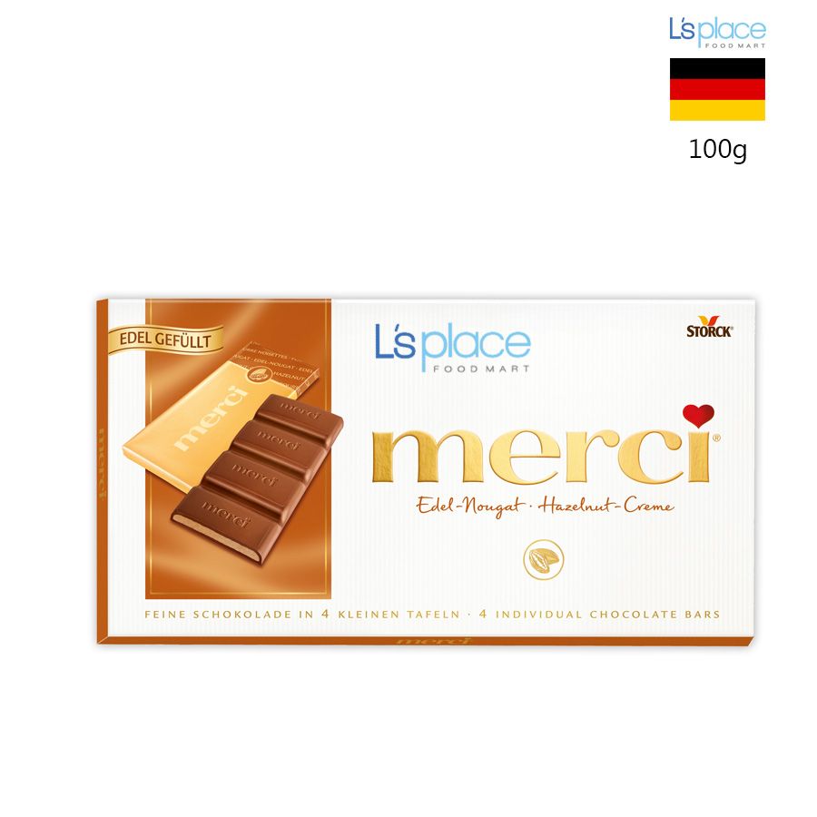 Merci Socola thanh kem hạt phỉ