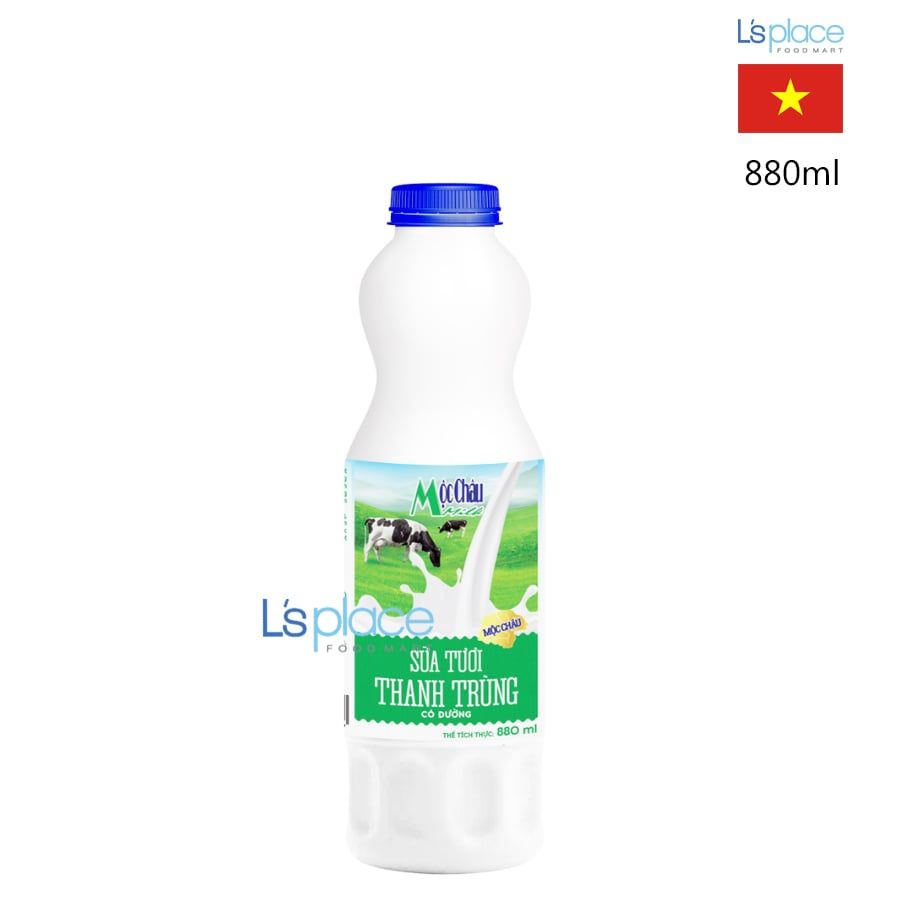 Mộc Châu Sữa tươi thanh trùng có đường