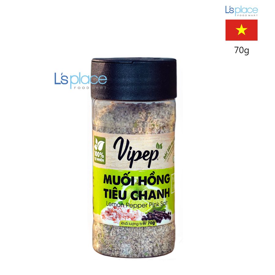 Vipep Muối Hồng Tiêu Chanh