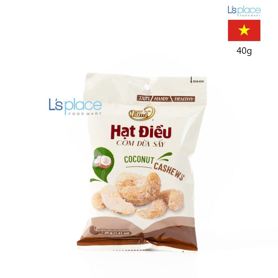 Faminuts Hạt điều cơm dừa sấy túi nhỏ