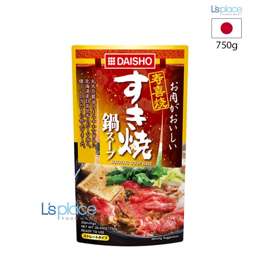 Daisho Nước súp lẩu vị Sukiyaki
