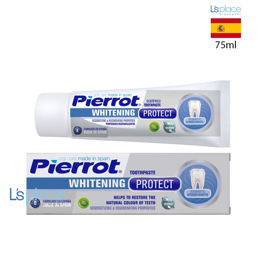 Pierrot Kem đánh răng trắng và bảo vệ