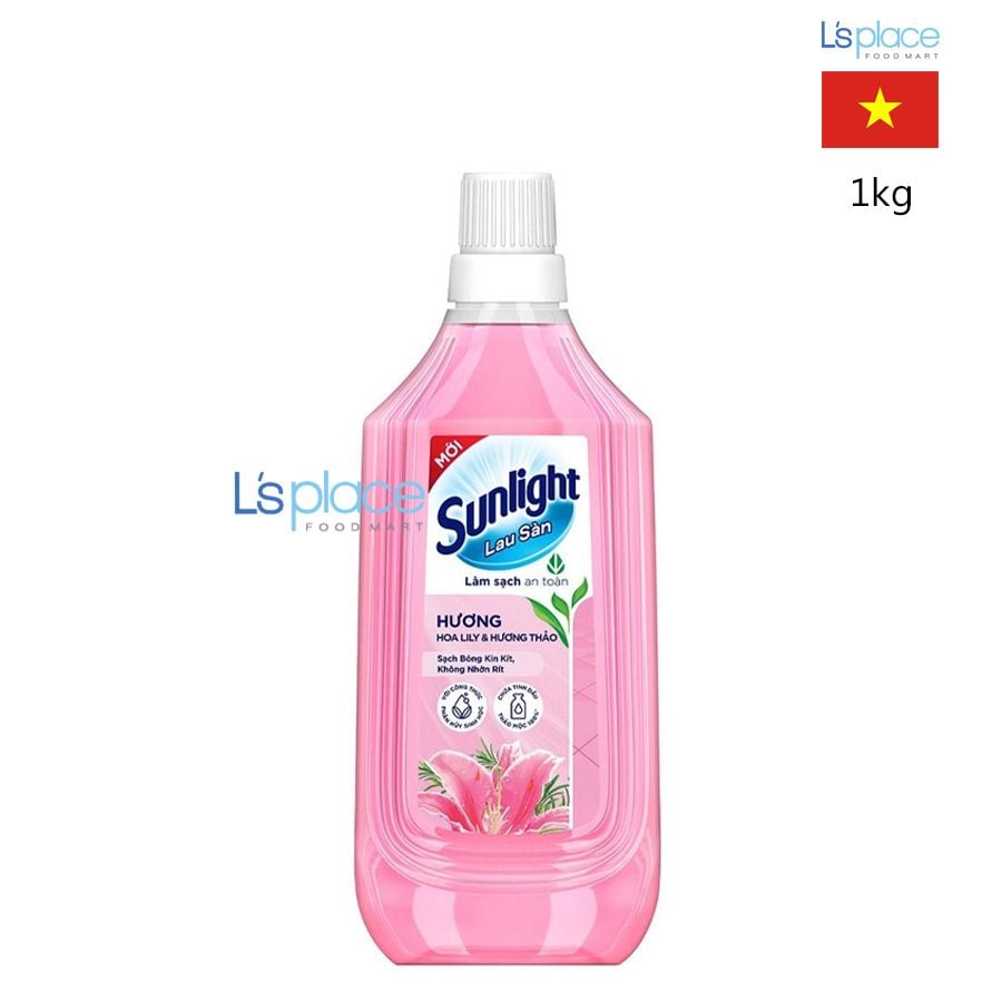 Sunlight Nước lau sàn hoa lily hương thảo