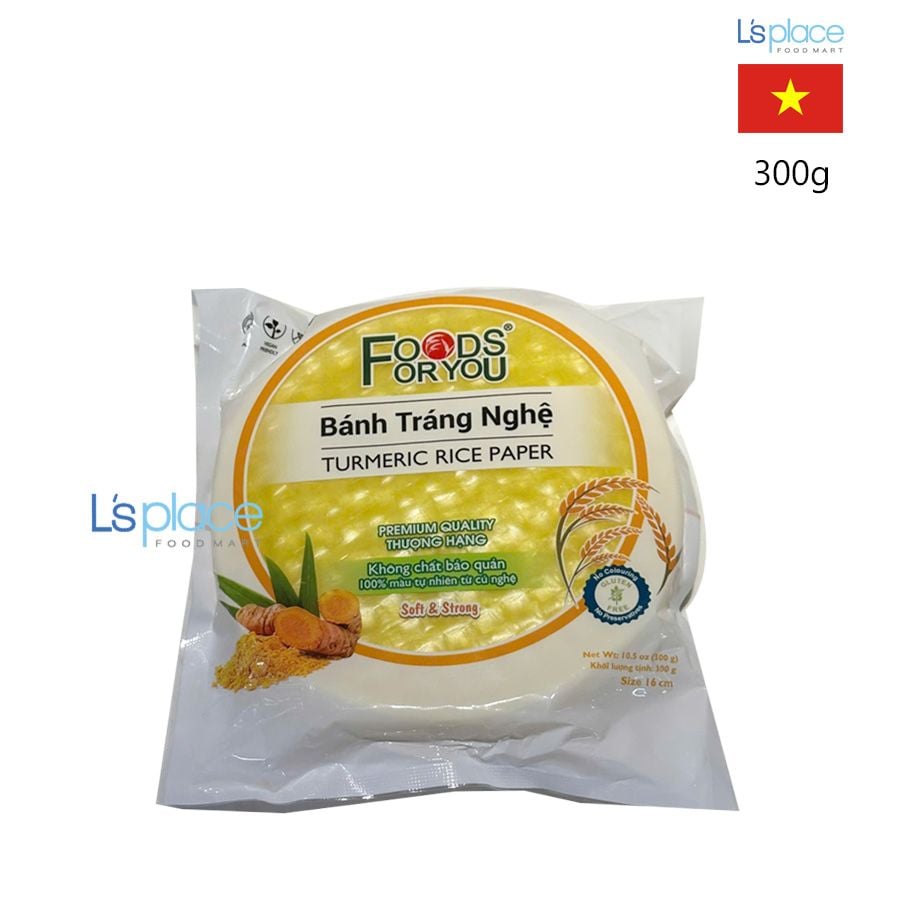 Foods for you Bánh tráng nghệ 16cm