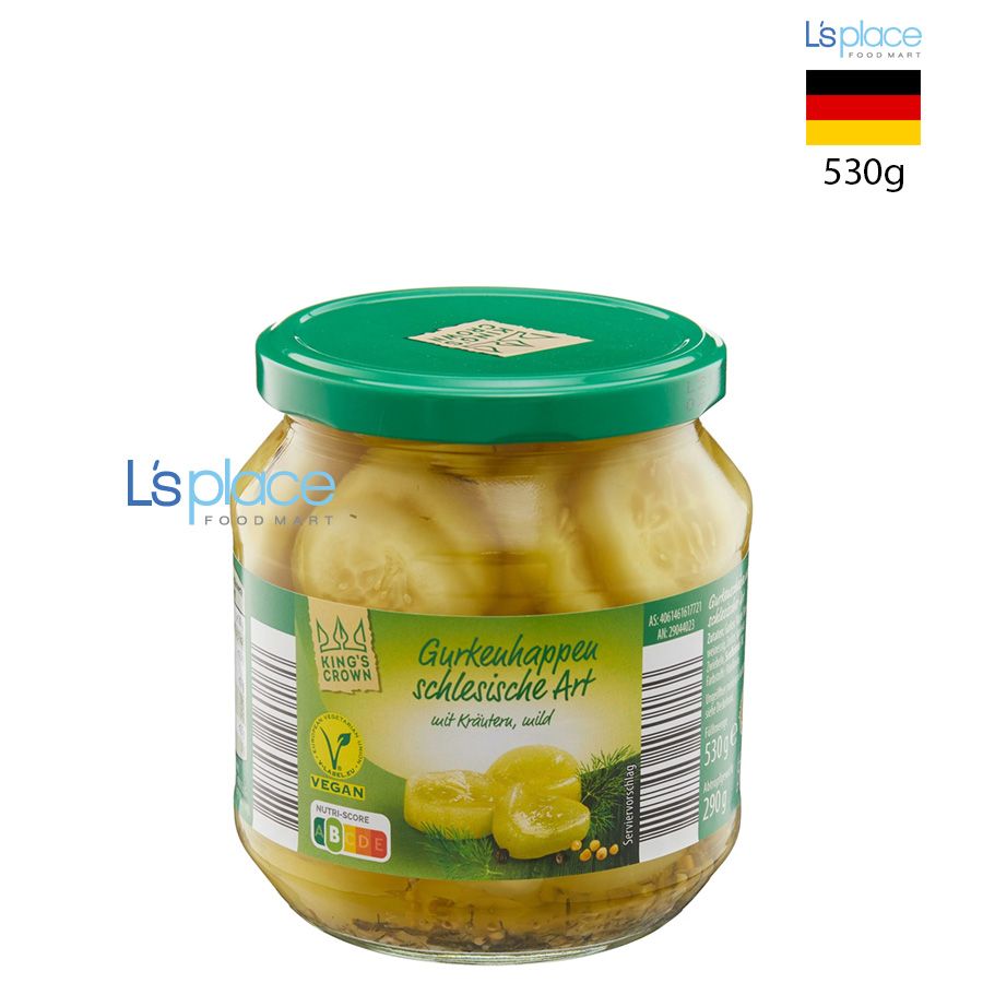 King's Crown Dưa chuột muối schlesischer Art