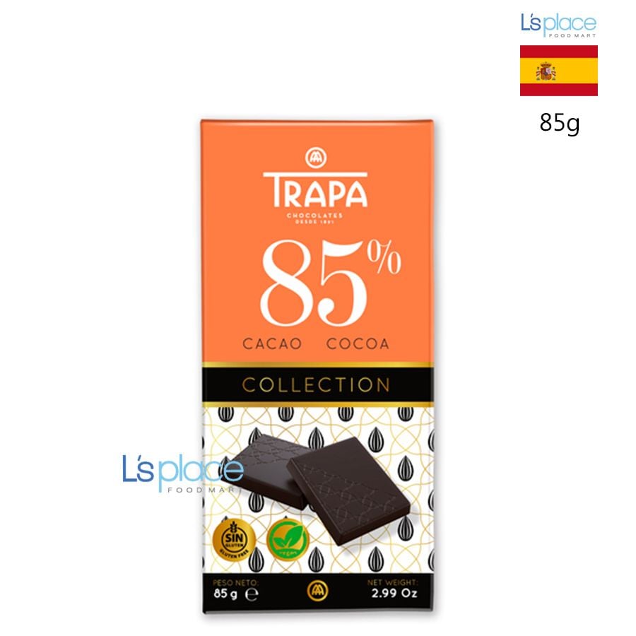Trapa Collection Thanh socola 85%