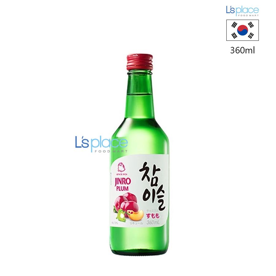 Jinro Rượu Soju hương mận