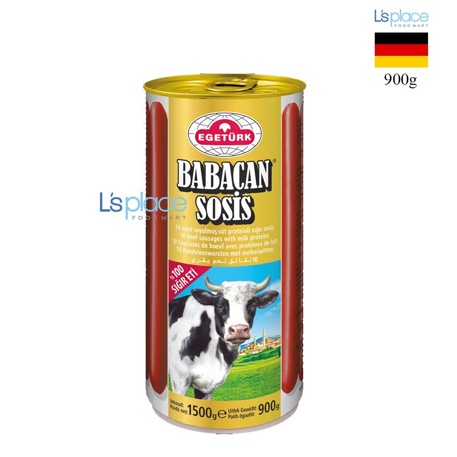 Egeturk Xúc xích bò Babacan