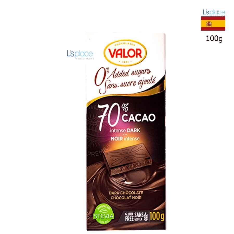 Valor Socola đen 70% Cacao