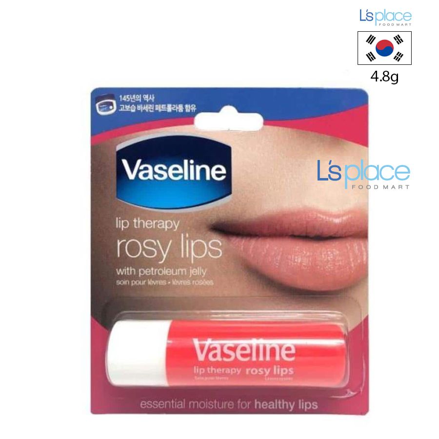 Vaseline Son dưỡng môi hoa hồng