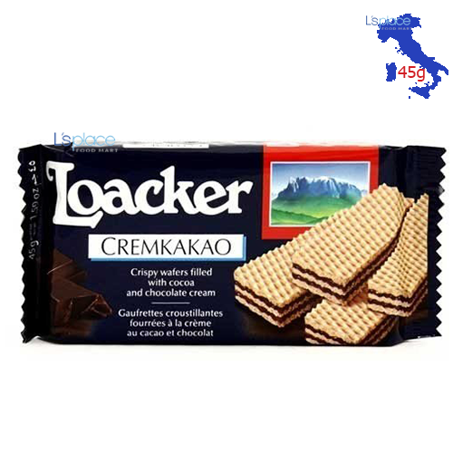 Loacker Bánh Xốp Kem Cacao Cổ Điển