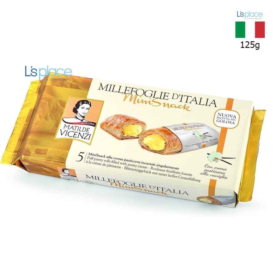 Vicenzi Bánh ngàn lớp nhân kem Mini snack