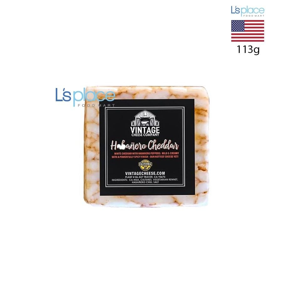 Vintage Cheese Company Phomai Habanero Cheddar