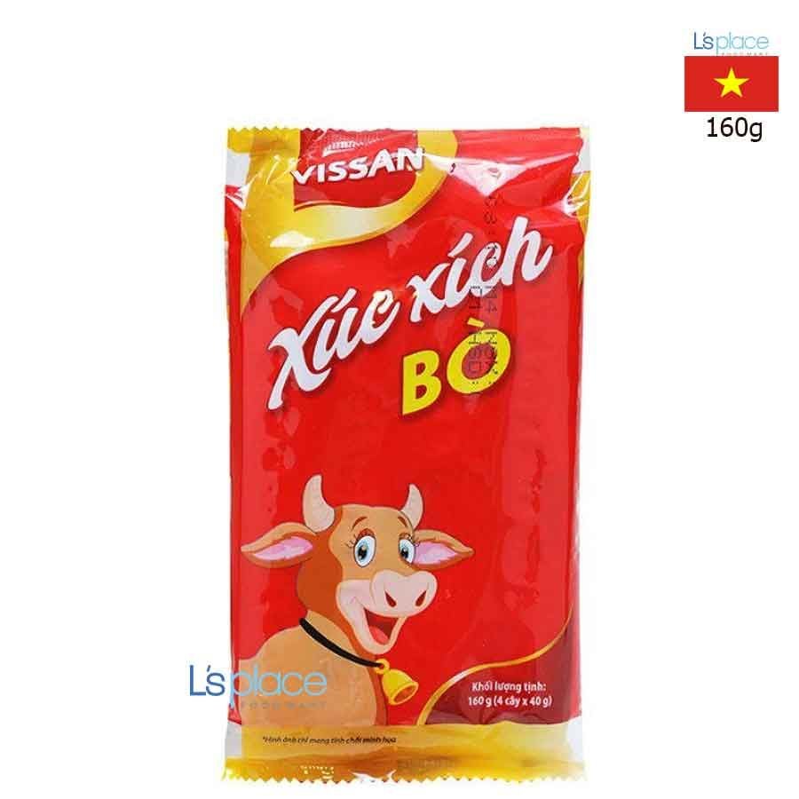 Vissan Xúc Xích Bò Tiệt Trùng