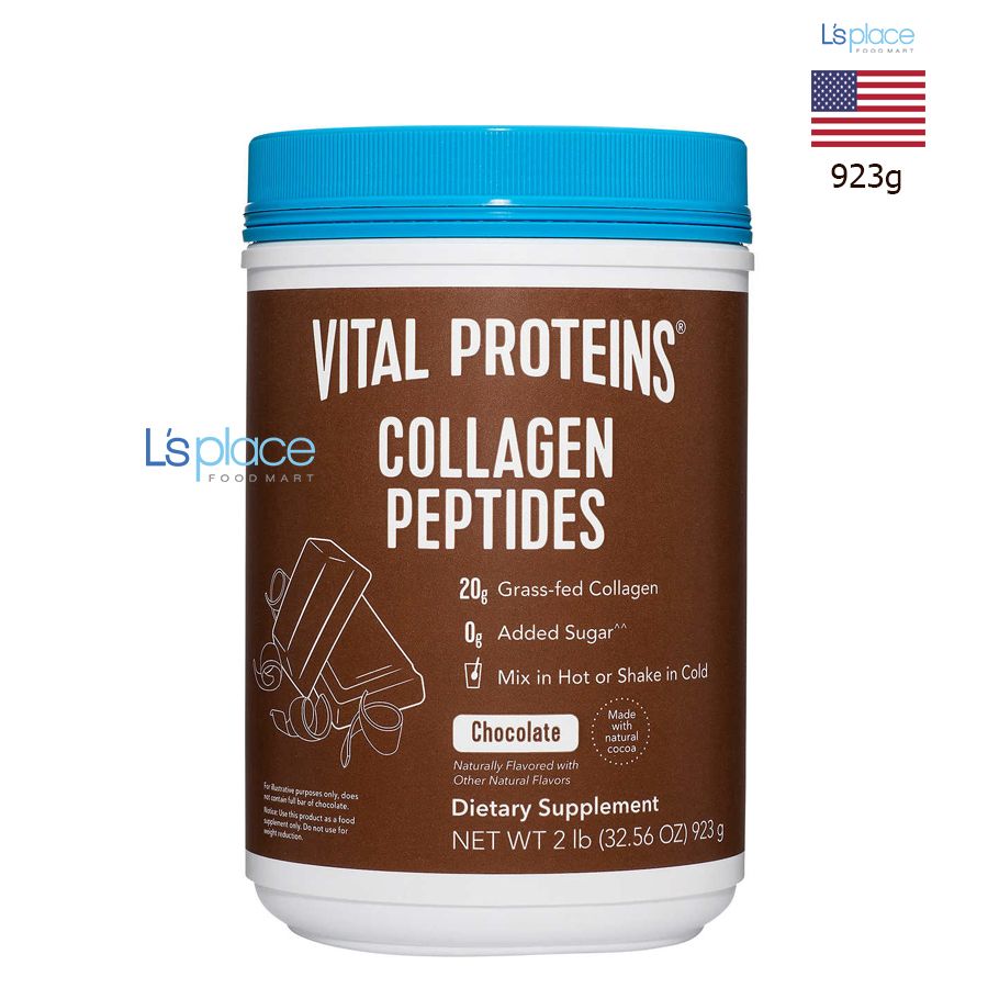 Vital Proteins Bột uống Collagen peptides vị socola