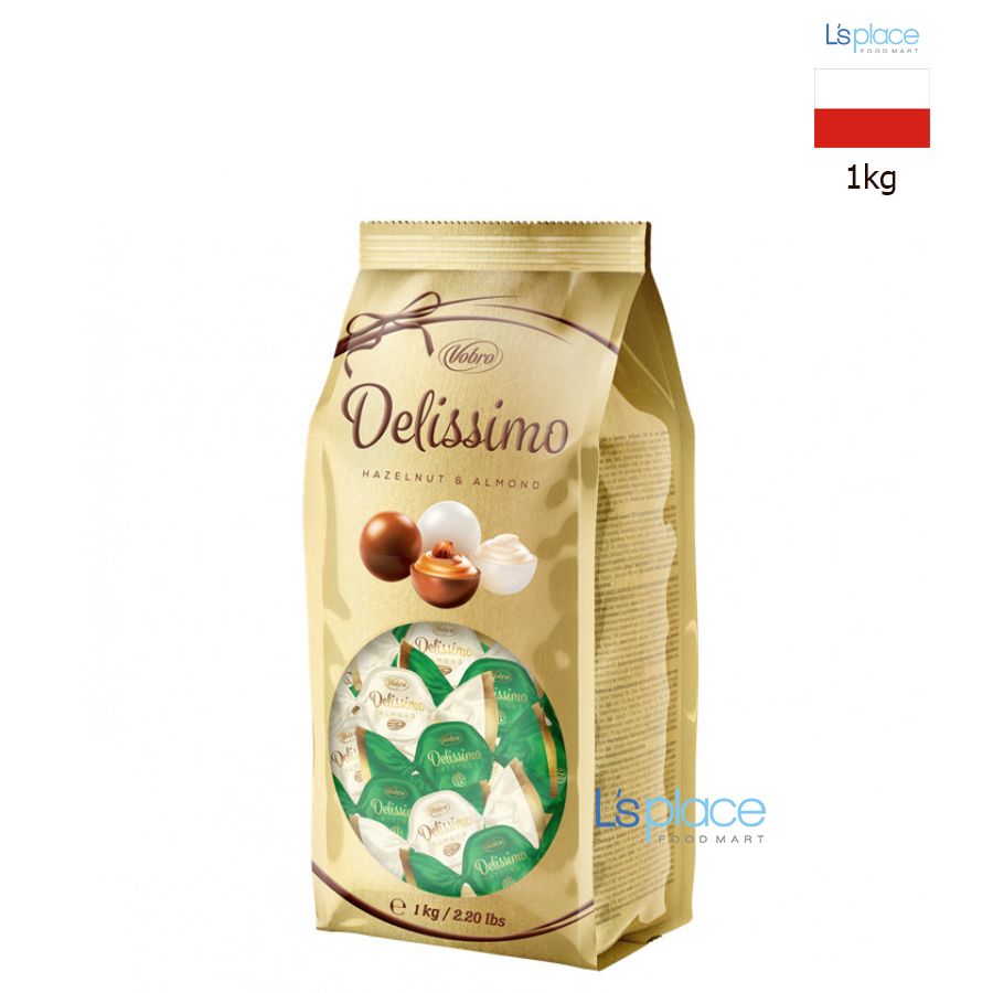 Vobro socola Delissimo hạt phỉ và hạnh nhân