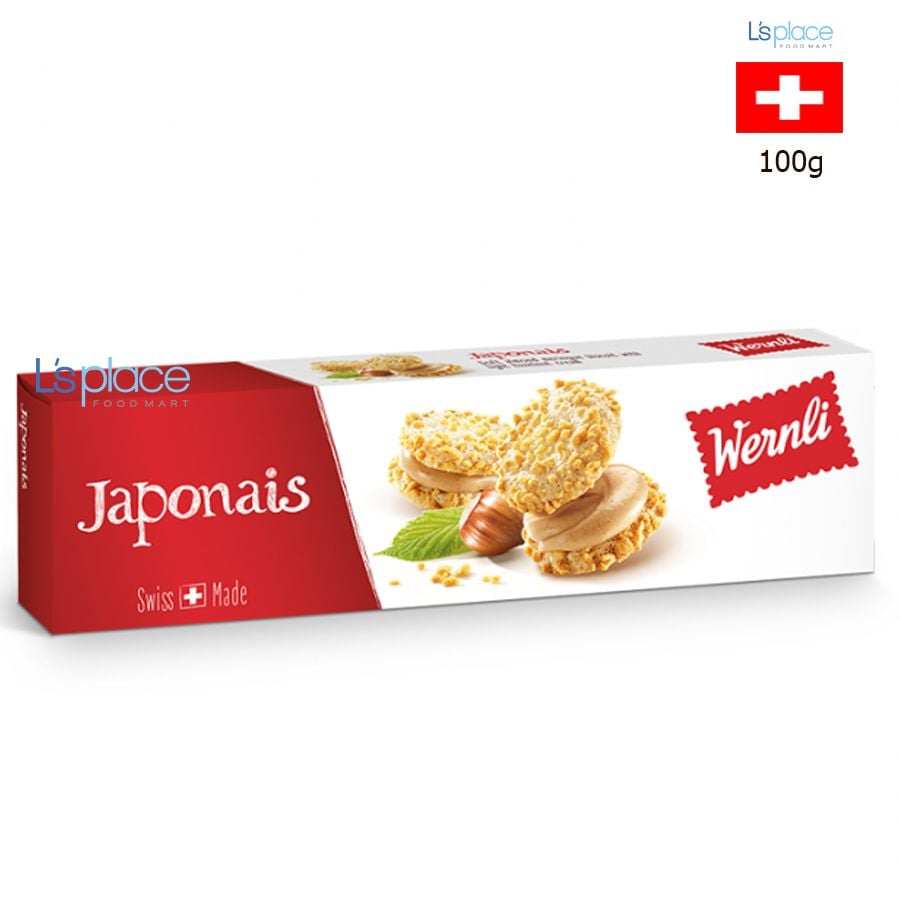 Wernli Bánh quy hạnh nhân Japonais