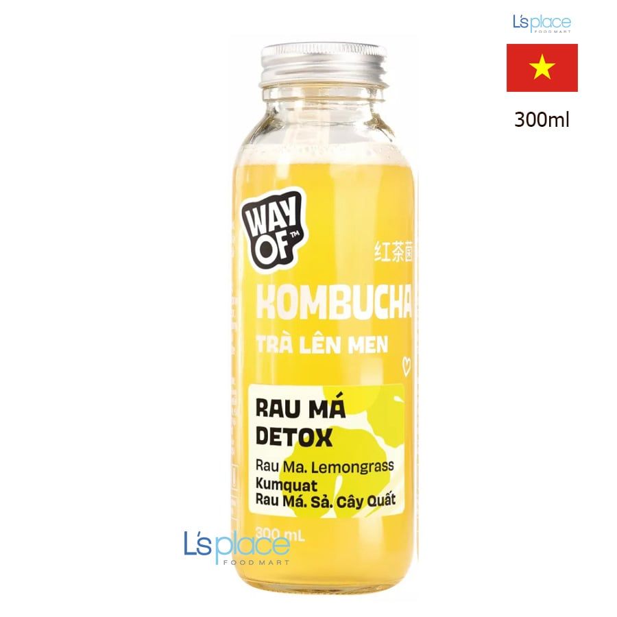 WOA Trà Kombucha rau má detox