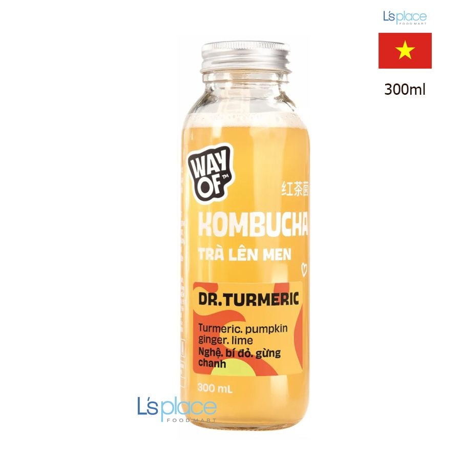 WOA Trà Kombucha vị nghệ vitamin